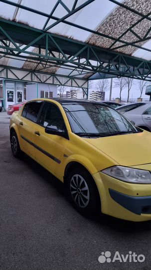 Renault Megane 1.6 AT, 2006, битый, 100 000 км