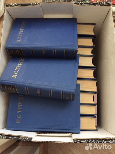 Полное собрание сочинений И.С. Тургенева в 28 тома