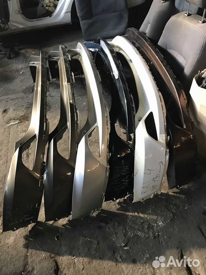 Бампер задний верхняя часть Toyota Rav4 CA40 рест