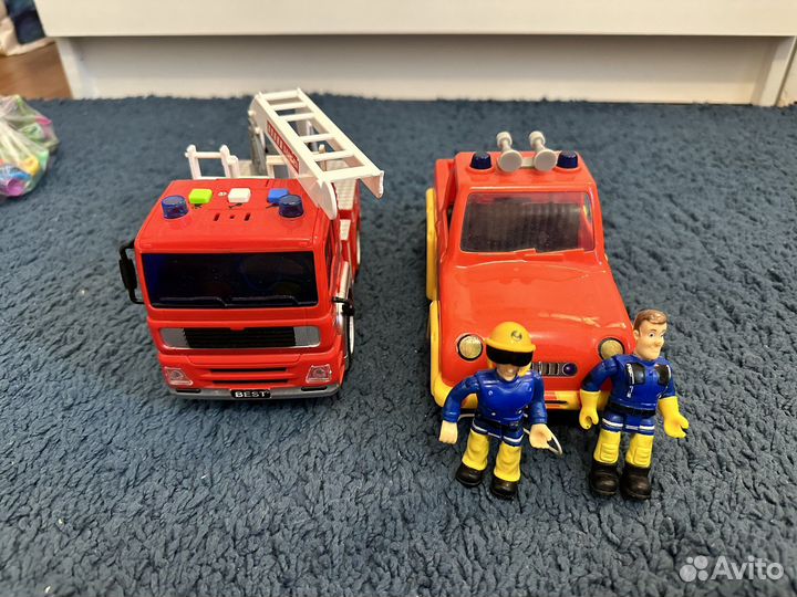 Развивающий автомобиль пожарная машина