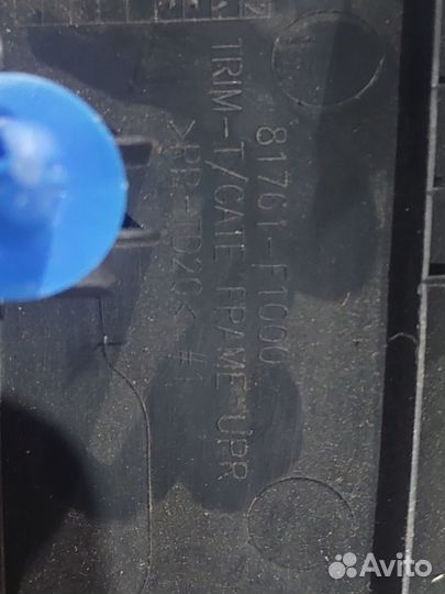 Обшивка двери багажника верхняя Kia Sportage 4