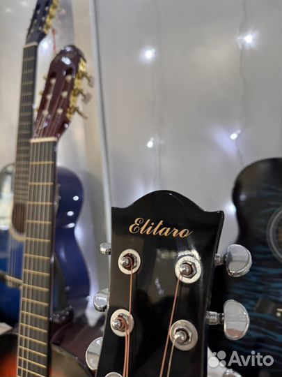 Акустическая гитара Elitaro Black