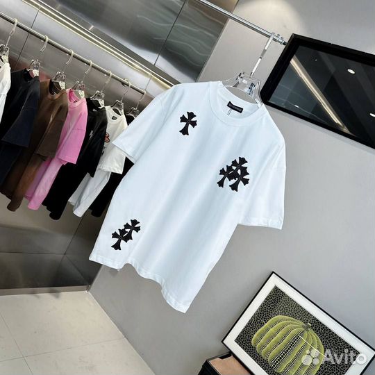 Chrome hearts футболка