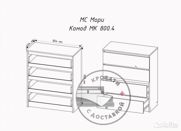 Комод икея