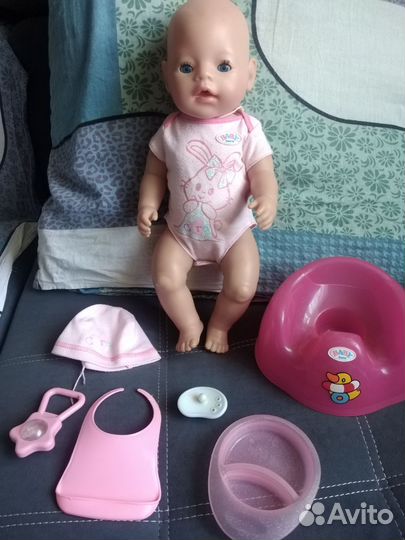 Кукла baby born с аксессуарами