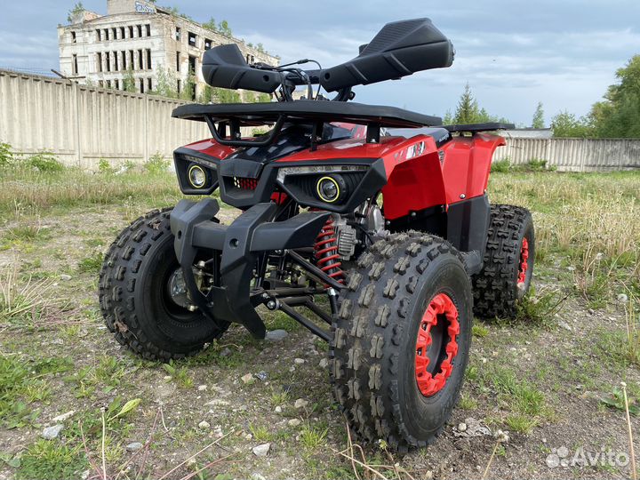 Детский квадроцикл ATV Classic 8 New красный