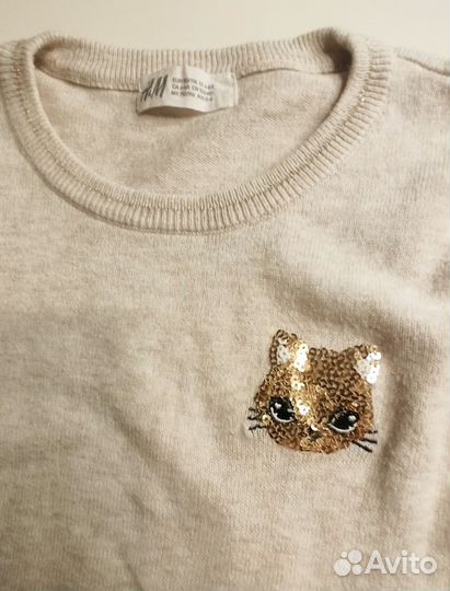 Платье для девочки H&M 4-6 лет