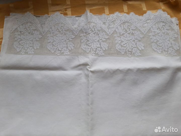 Пoстельное бельё старинное, антикварное