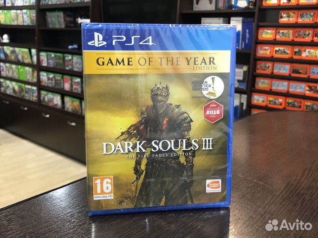 Dark souls 3 The Fire Fades Edition (PS4)