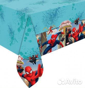 Скатерть полиэтиленовая «Человек-Паук», 120х180
