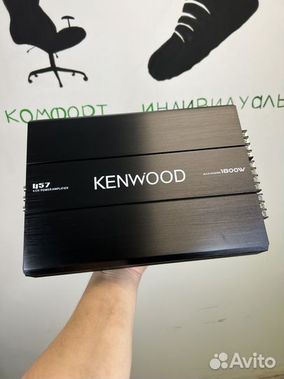 Усилитель Kenwood 4 канала. Новый с гарантией