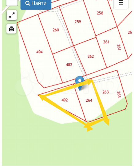 Участок 11,5 сот. (СНТ, ДНП)