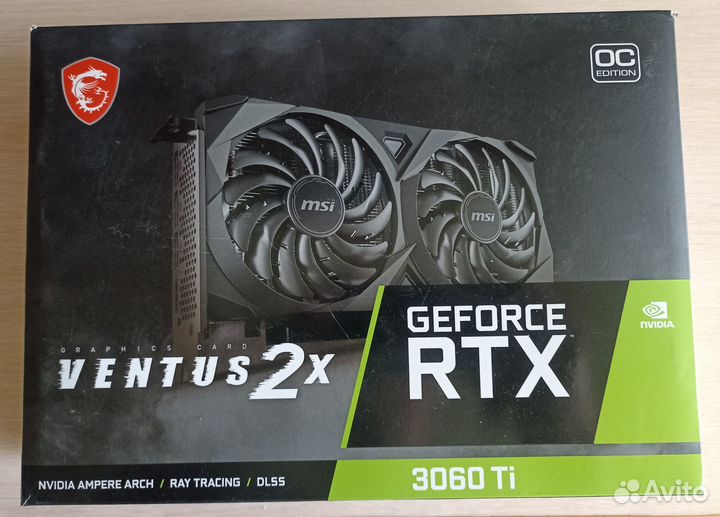 Видеокарта MSI Geforce RTX 3060 Ti