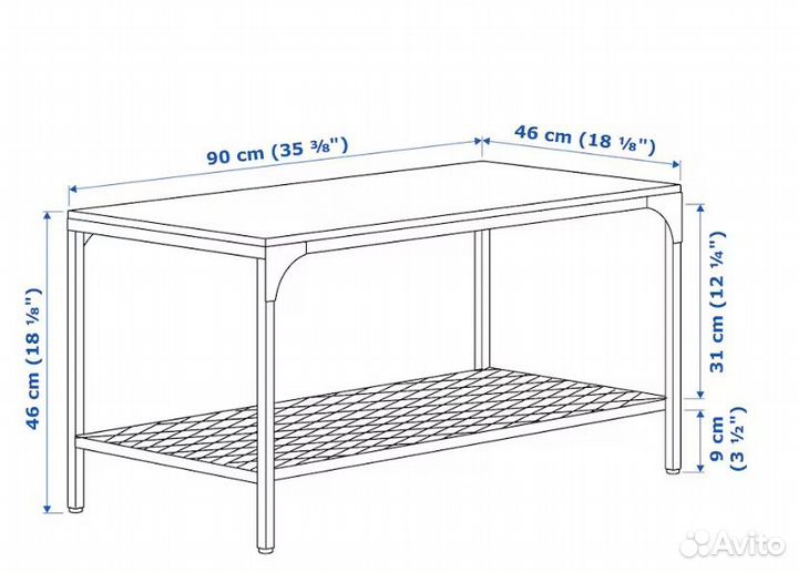 Журнальный столик IKEA