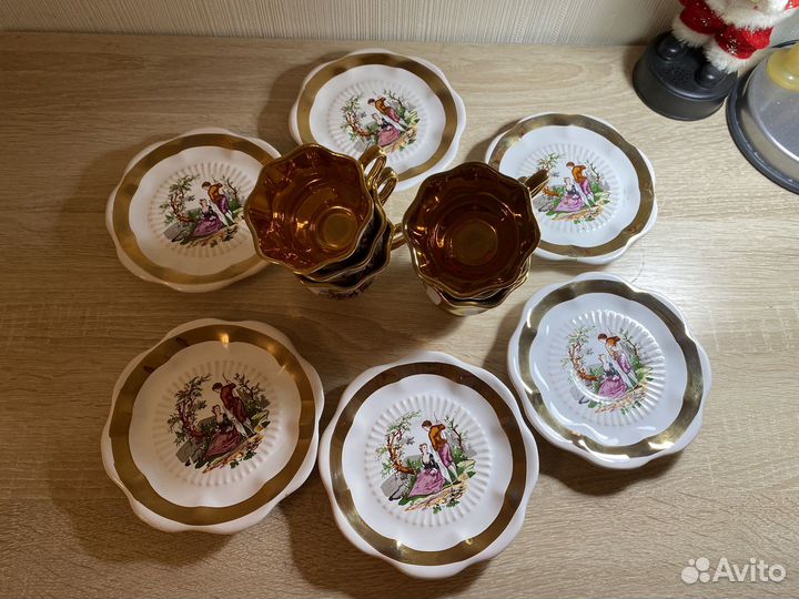 Чайный сервиз фарфор гдр мадонна