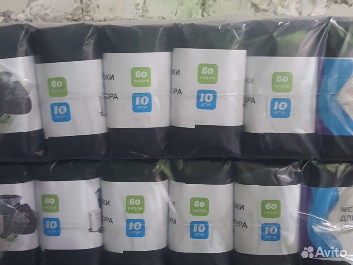 Мусорные пакеты, пвд рукав