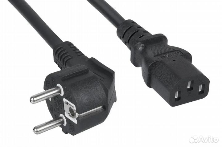 Кабель DVI, кабель питания