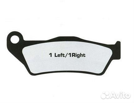 Тормозные колодки Nissin 2P-274ST-MX