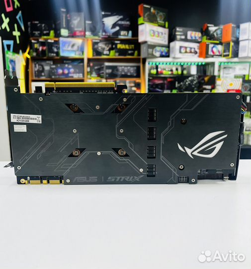 Видеокарта Asus Rog Strix GTX1080 8gb