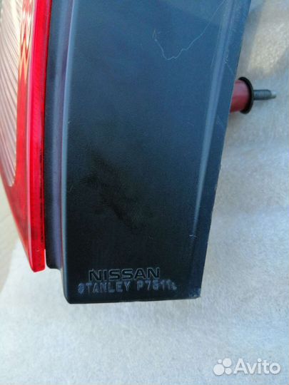 Задние фонари Ниссан Тиида хэтчбек c11 рестайлинг