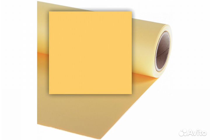 Фон бумажный Vibrantone 2,1х11м Yellow 14 желтый