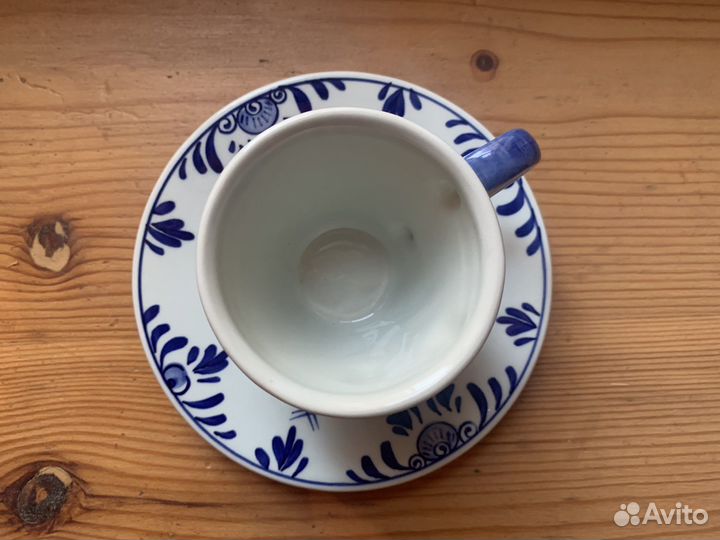 Чайная пара фарфор кофейная пара фарфор Голландия
