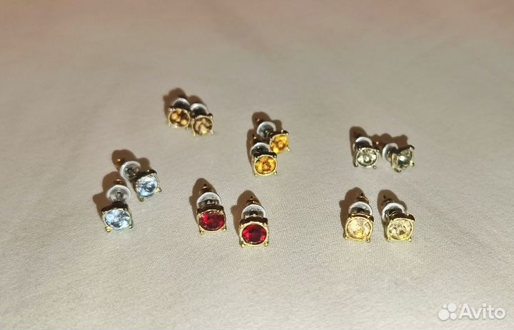 Серьги пусеты Avon