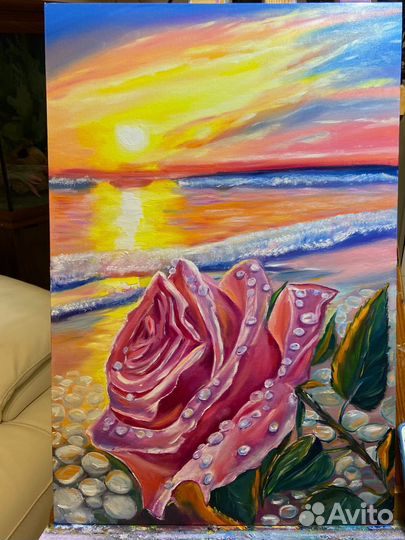 Картина маслом на холсте 