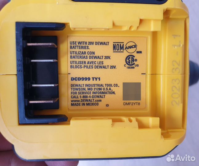Dewalt dcd999 Mexico