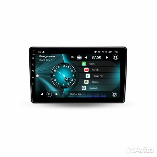 Магнитола для Ford Fusion 2005-2012 2/32 WiFi