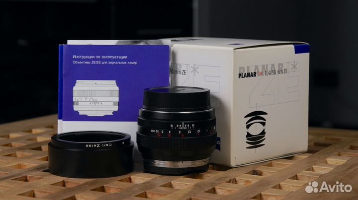 Объектив Carl Zeiss Planar T* 1.4/50mm ZE
