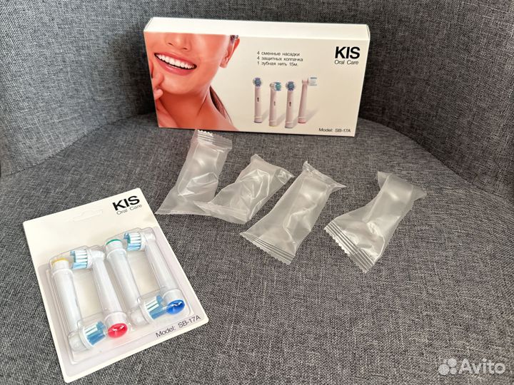 Сменные насадки для электрической зубной щетки