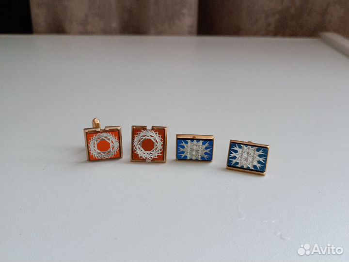 Мужские запонки винтажные СССР