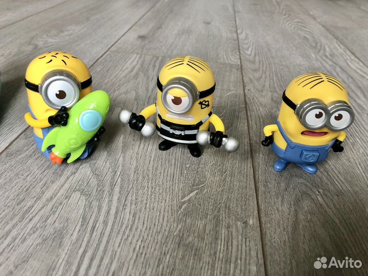 Миньоны (серия Гадкий Я) из Макдональдса