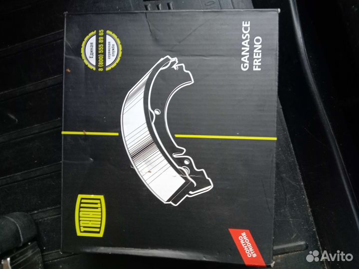 Тормозные колодки на renault logan