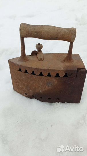 Утюг духовой угольный 1953г в