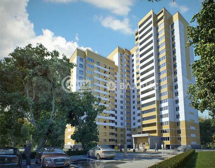 3-к. квартира, 91,3 м², 9/16 эт.