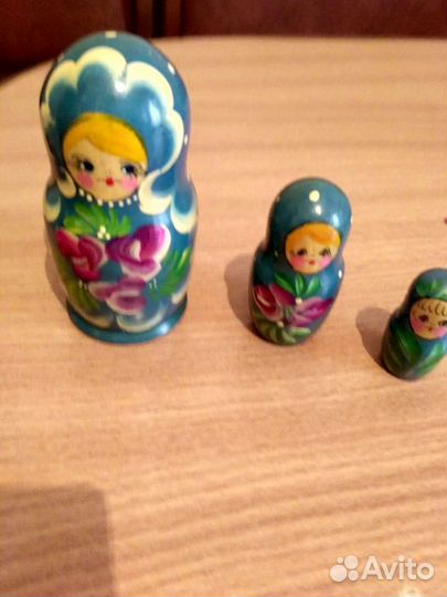 Матрешка СССР новые три в одном