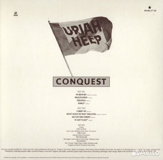 Uriah Heep / Conquest (Mini LP CD)