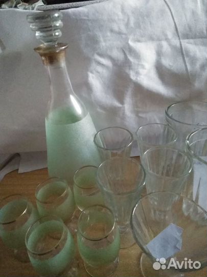 Рюмки хрусталь, стекло СССР