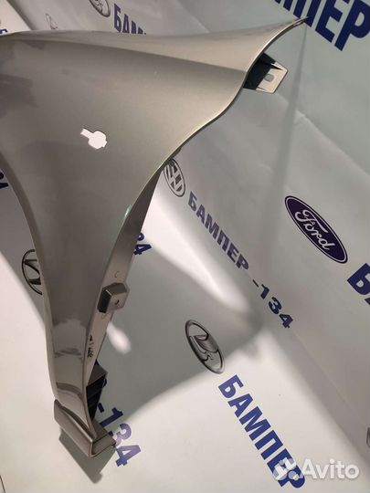 Крыло переднее левое лада калина 1 мускат-620