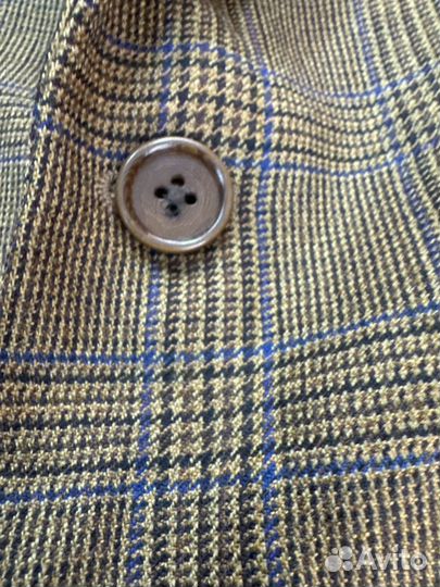 Итальянский винтажный пиджак мужской 52-54