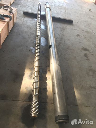 Шнековая пара для экструдера пвд\пнд 100 мм