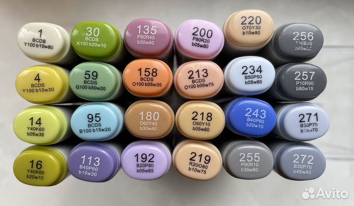 Спиртовыt маркеры Finecolour, Vista-Artista