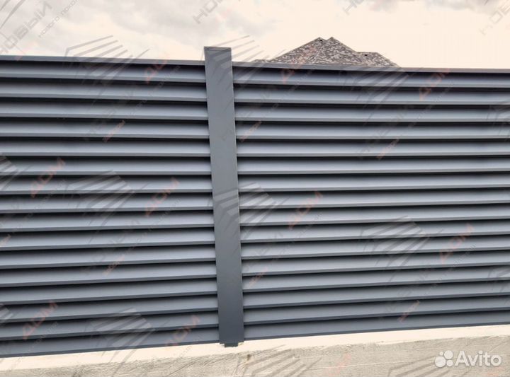 Забор жалюзи