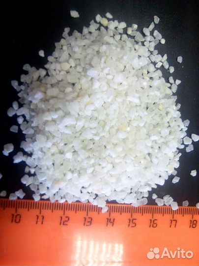 Белая мраморная крошка