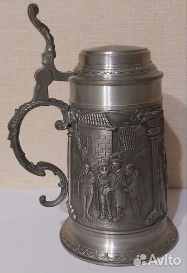 Пивная оловянная кружка Sks(Германия)