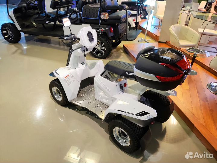 Гольфкар, электрический квадроцикл Ellwee - Швеция