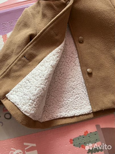 Пальто демисезонное для девочки 98