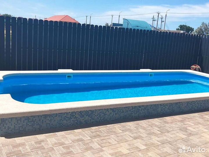 Бассейн из пластика 7х3